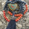 Japa Mala Lava y Coral